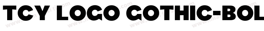 TCY Logo Gothic-Bold字体转换